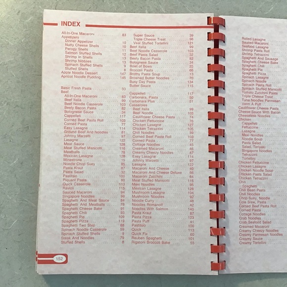 2/$20 Company's Coming Vintage Pasta Cookbook - Picture 4 of 8